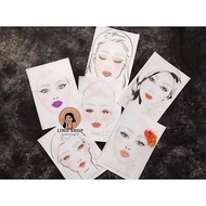Face Chart Drawing Paper 49 Sheets