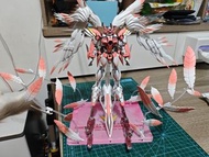 Bandai HiRM Wing Gundam zero EW 改色拼裝完成品