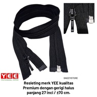 YEE Premium Smooth Zipper 27in/ 70cm | WF Smooth 27in | WF Large Metal 27in | M5 Iron 24in 60cm/ Str