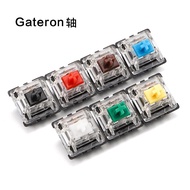 【Worth-Buy】 Gateron Switch 3 Pin Transparent Case Blue Red Black Brown Green White Switches Mechanical Keyboard Cherry Mx Compatible