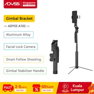 ADYSS A102 Smart Follow Shooting Gimbal Bracket With Tripod Universal Rotation Axis AI Face Locking