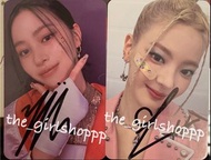 ITZY 簽名小卡 禮志智秀留真彩領有娜