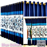 GORDEN BLUE SAKURA SMOKERING 12 LUBANG