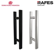 Pull Handle Pull Door Handle 40 / 60 cm Black Silver Stainless Steel SUS 304 RAFES TP 5491 / TP 5492