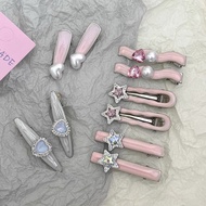 POMOMO - HR17 Korean Aesthetic Pink Hair Clip