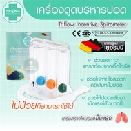 มี อย. เครื่องบริหารปอด เครื่องดูดบริหารปอด เครื่องเป่าบริหารปอด triflow incentive spirometer ออกกำล