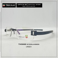 Tag Heuer TH5069 Gun Metal Black Rimless UNISEX eyewear Malaysia optical frame Tag Heuer France pres