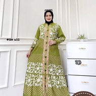 gamis twill ori pekalongan | gamis twill ori kancing susun - a2