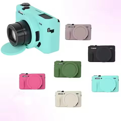 G7X3 G7X2 Soft Rubber Silicone Case Cover For Canon Powershot G7XII G7X II G7X Mark 2 G7X Mark III G
