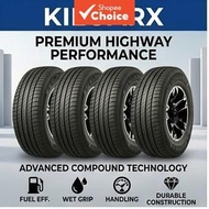 New KILOARX 265/65R17 Quiet-Ride Tires including Valve Stem Cap, Reinforced Build, and Tubeless Valv