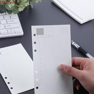 DANILOA Paper Refill Daily Planner Grid Monthly Stationery Students To do List A5 A6 A7 Binder Insid