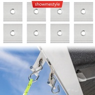 SMS 1/6/8/10/12Pcs RV Camping Awning Hooks for 5/6mm-7/8mm Pipe Eyelet Hangers Camper Trailer Canopy
