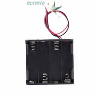 MXMIO Battery Holder Box Both Sides Standard Rechargeable Battery Box Plastic Storage Box 8 AA Batteries Battery Clip Slot