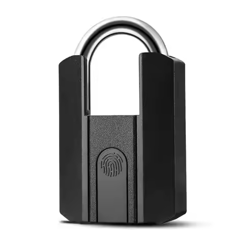 IP67 TTLock Bluetooth APP Smart Padlock Fingerprint Lock Keyless Mini Bag with Aleax Google Home Ele