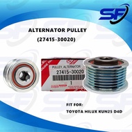 TOYOTA HILUX KUN25 D4D ALTERNATOR PULLEY (27415-30020)(27415-0L030)