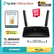 TP-LINK TL-MR 6400 4G LTE ROUTER 300 Mbps Official Warranty TP-Link Indonesia