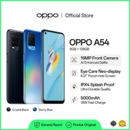 BBC225- OPPO A54 RAM 6 128 GB &amp; A55 4 64 16MP Selfie Camera IPX4 Water