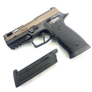 【森下商社】PB P320 M18 AXG PRO 4吋 鋁滑套 鋁槍身 瓦斯手槍 銅色 24790