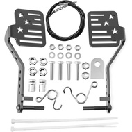 Go Kart Big Pedals with 71" Throttle Cable, Upgrade Go Cart Brake Throttle Star Large Pedals Kit for