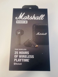 Marshall Mirror 3 III bluetooth headphones Black 無線藍牙耳機