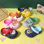 Frankfort Paw Patrol summer new children's hole shoes for baby cartoon slippers