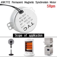 AC 220V 4W 49KTYZ Motor AC Drive Non-directional Synchronous Motor