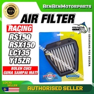RS150 V1 V2 RSX150 Y15 V1 V2 Y15ZR LC135 V1-V7 RACING CUCI AIR FILTER AIR CLEANER PENAPIS KOTAK ANGI