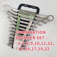 (Set) COMBINATION WRENCH SPANNER HAND TOOLS COMMON RING