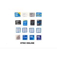 Core i5 1st - 14th Generation Laptop Notebook CPU Label Sticker