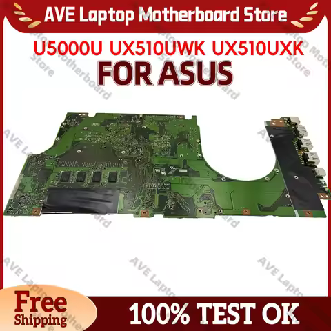 UX510UX UX510UXK Laptop Motherboard For ASUS ZenBook V510U U5000U UX510UX UX510U UX510UWK UX510UW Ma