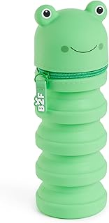 Back2Fun - Retractable 2 in 1 Pencil Case, School Pencil Case, Retractable Soft Silicone Pencil Hold