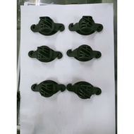 PVC INSULATOR 2 HOLE ELECTRIC FENSE INSULATOR （50PCS/100PCS） ALUMINIUM WIRE POLY WIRE  （FARM FENCING