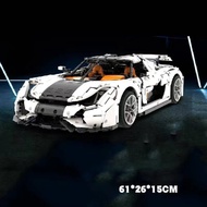 Compatible with LEGO MOC-30506 RC Koenigsegg Regera 1: 8 Đồ chơi giáo dục dành cho người lớn Mô hình