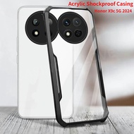 For Honor X9c 5G 2024 Acrylic Clear Phone Case For Honor X9c Smart X9 X9b X9a X9d 5G 4G Phone Camera