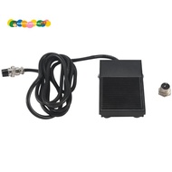 Hand Metal Foot Pedal Switch 1.8 Meters Cable 2 Pins Connector Spot Welding Tig Torch