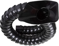 Solder Fume Collection Hose with Hood, 2.6 3.3 4.9 6.6ft Mute Articulated Hose, for Laser Engraver a