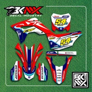 Klx full body decal sticker number 54