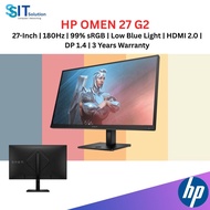 OMEN by HP 27 inch FHD 180Hz Gaming Monitor - OMEN 27 G2 (AV4K2AA) WT