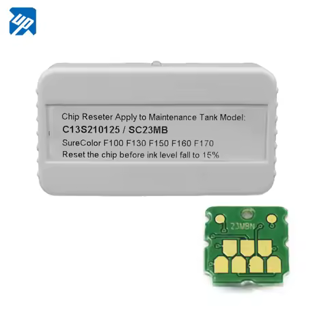 SC23MB waste ink S210125 Maintenance box chip resetter for Epson SC-F100 SC-F130 SC-F160 SC-F170 F10