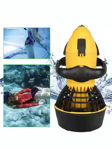 500W Two Speed Electric Underwater Scooter Water Propeller Diving Equipment Underwater Bike Suitable