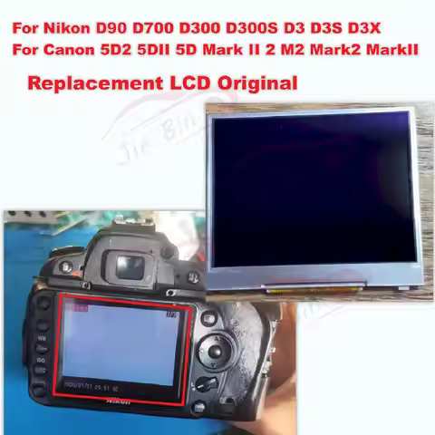 NEW Original Replacement For Nikon D90 D700 D300 D300S D3 D3S For Canon 5D2 5DII 5D Mark II M2 Mark2
