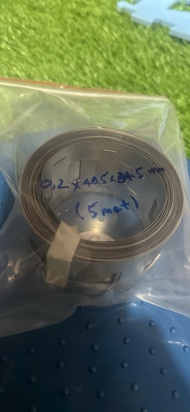 5m kẽm đôi hàn cell 32140 - kích thước 0.2*49.5*34.5mm (có dùng khung pin)