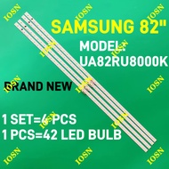 NEW 1 SET SANSUNG 82"TV LED BACKLIGHT UA82RU8000K UA82RU8000
