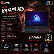 MSI Katana A15 AI B8VF-639 (AMD Ryzen 7-8845HS/16GB-32GB RAM/1TB SSD/15.6" FHD/RTX4060/W11/2 Years W