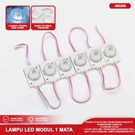 Lampu LED Modul 1 / 3 / 6 Mata Jumbo DC12V – DC24V dengan Lensa Optik Terang Stabil Tahan Lama