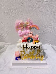 Peppa Pig手工蛋糕