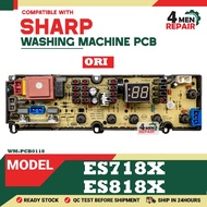 ES718X / ES818X COMPATIBLE WITH SHARP WASHING MACHINE PCB BOARD (CONTROL BOARD/PCB BOARD)PANEL BOARD