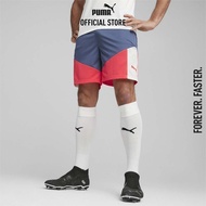 PUMA FOOTBALL - กางเกงฟุตบอลชาย individualCUP Football Shorts สีขาว  65848553