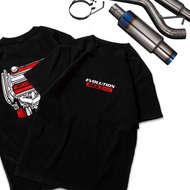 ATTITUDEEVO 4G63 Engine Short Sleeve CN9A Rally WRC Evolution Modified Car Engine T-shirt