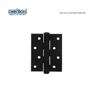 DEKKSON ESS DL 4X3X3MM 2BB BLACK HINGE DOOR HINGE